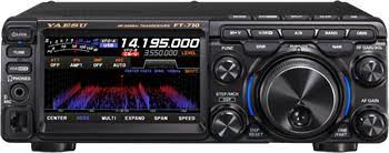 Front of the Yaesu FT-710 (source: Yaesu)